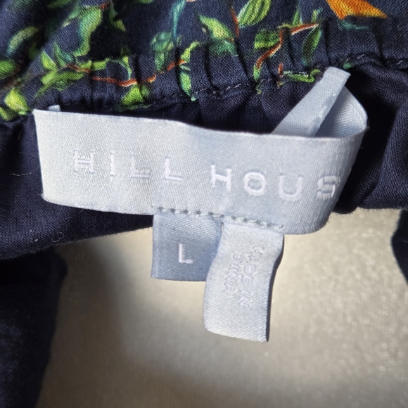 Hill House Lucia Dress Midnight Garden Babydoll Size L - Picture 7 of 11